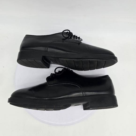 Fratelli Rosetti Shoe Size 40.5 Men's 7.5 Leather Oxfords Black - Picture 9 of 11